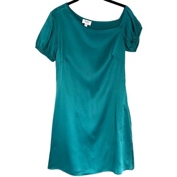 THORN Silk Shift Mini Dress - Picture 5 of 9